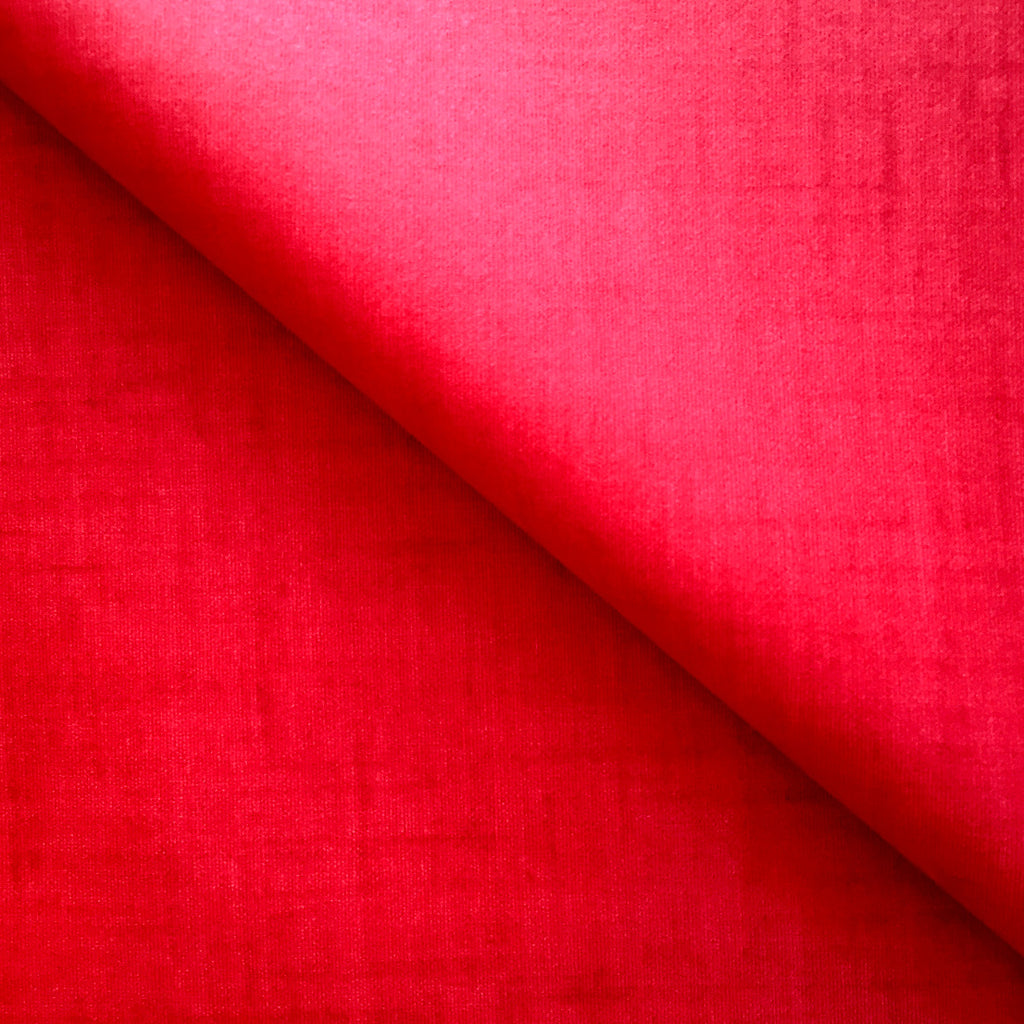 Bright Red 155cm Wipe Clean Acrylic Tablecloth