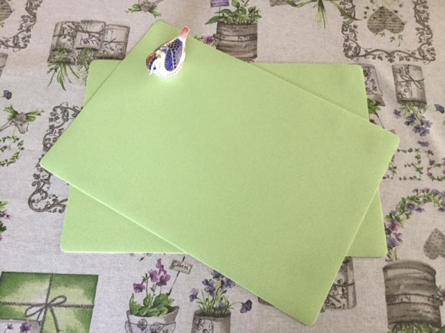Pale Green Placemat 30cm x 43cm (sold in pairs)